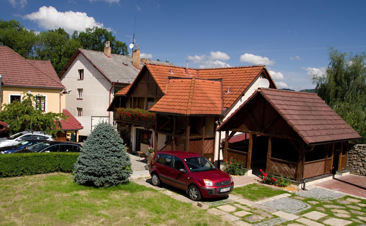 Penzion U Candru Vyšší Brod Exterior foto